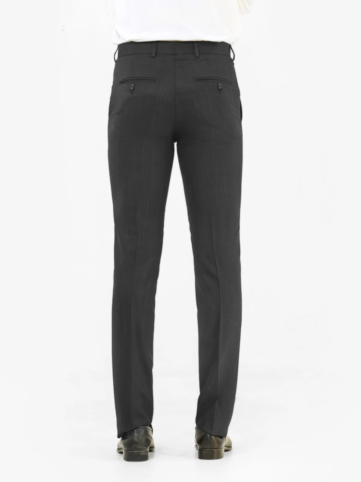 Men's Charcoal Dress Pant - EMBPF22-15222 - Image 6