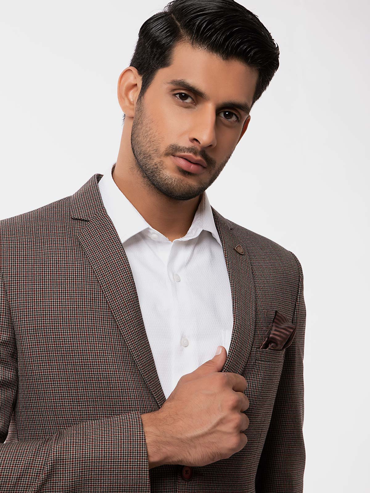Men's Dead Brown Blazer - EMTB19-6687 - Image 2