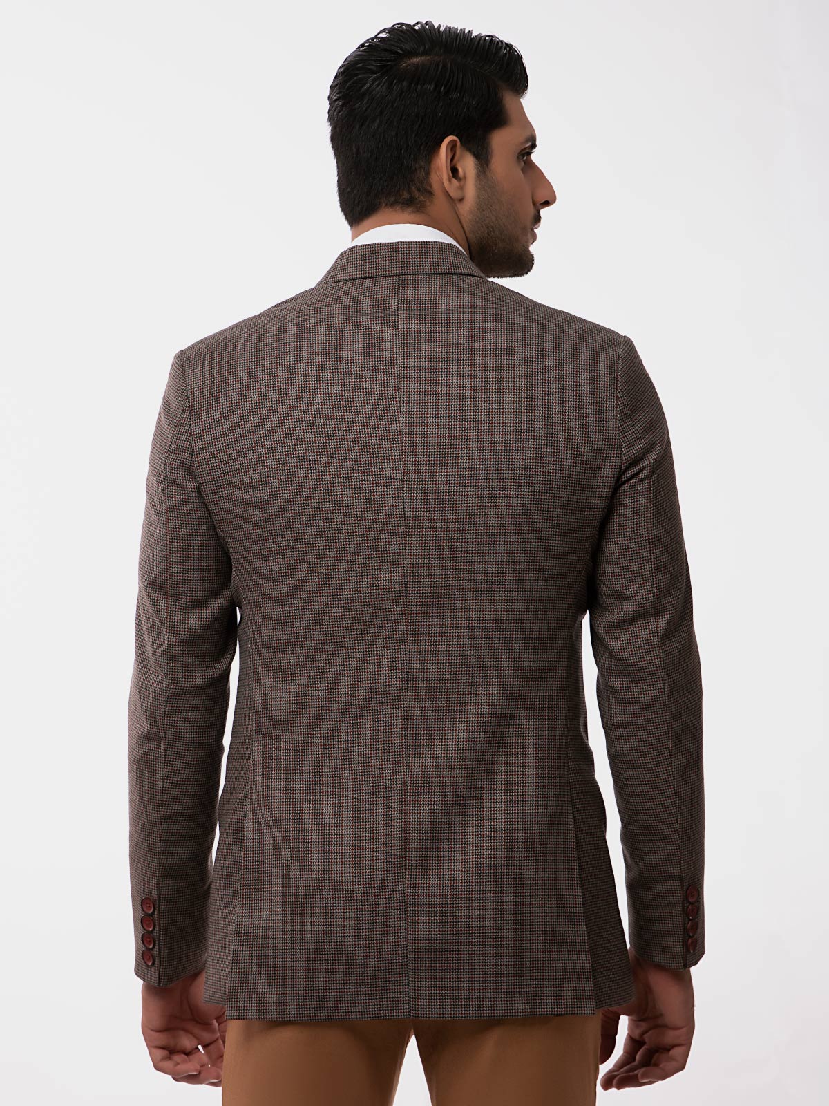 Men's Dead Brown Blazer - EMTB19-6687 - Image 4