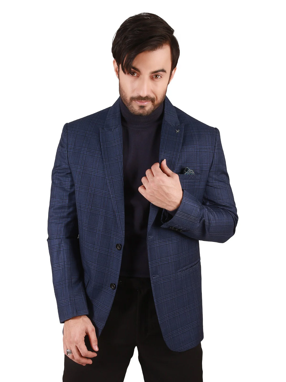 Men's Blue Blazer - EMTB19-6707 - Image 2