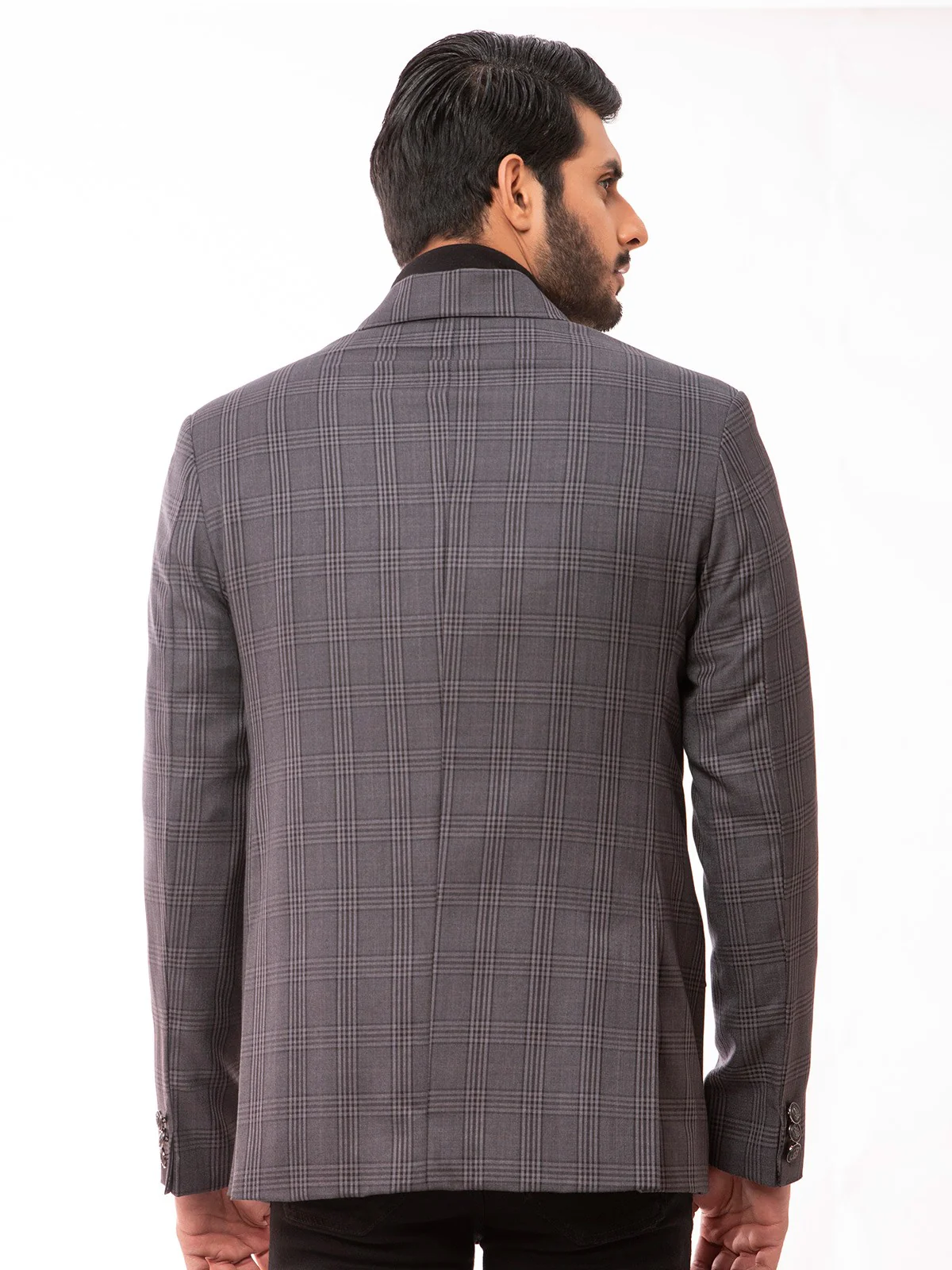 Men's Dark Grey Blazer - EMTB19-6712 - Image 3