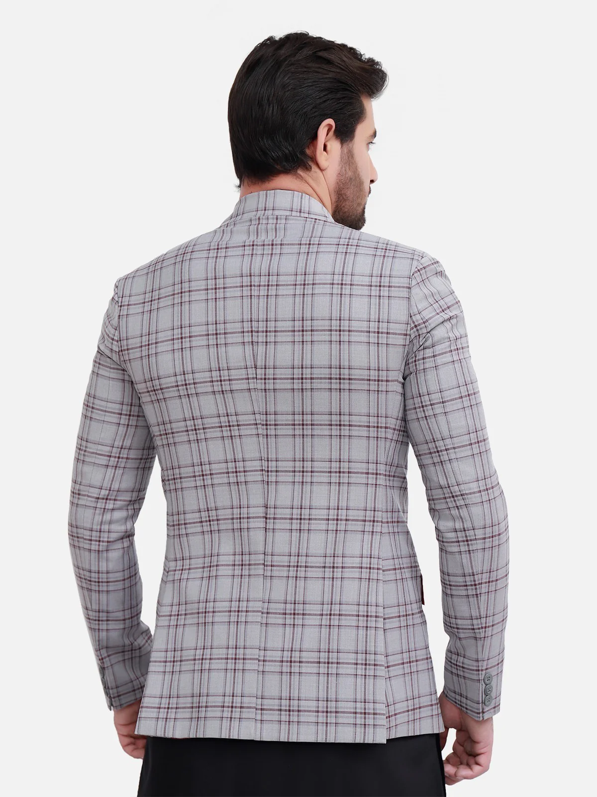 Men's Grey Blazer - EMTB20-6651 - Image 2