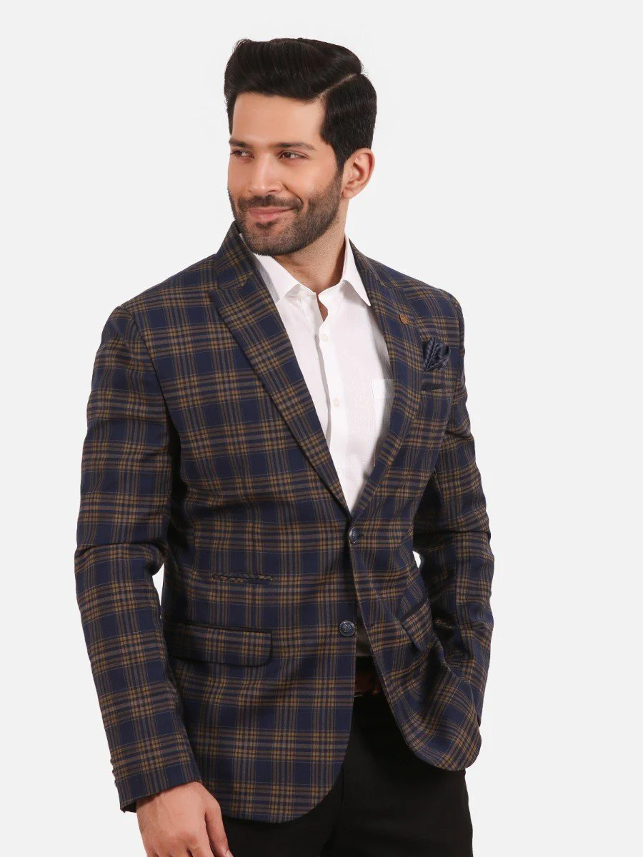 Men's Blue Blazer - EMTB20-6706 - Image 2