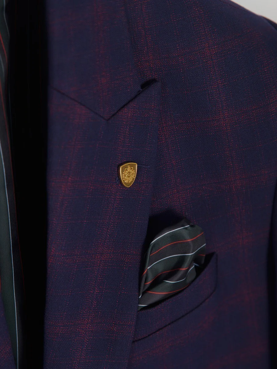 Men's Purple Blazer - EMTB20-6717 - Image 2
