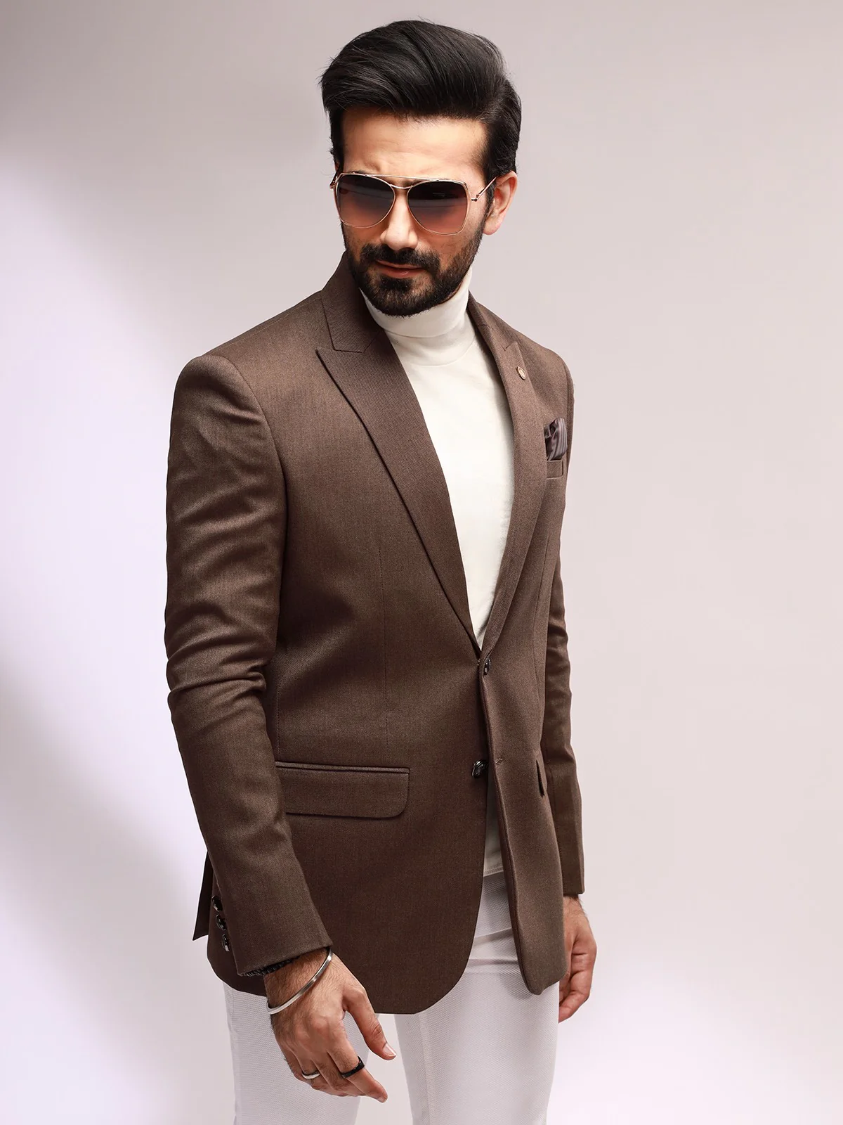Men's Dead Brown Blazer - EMTB20-6720 - Image 3