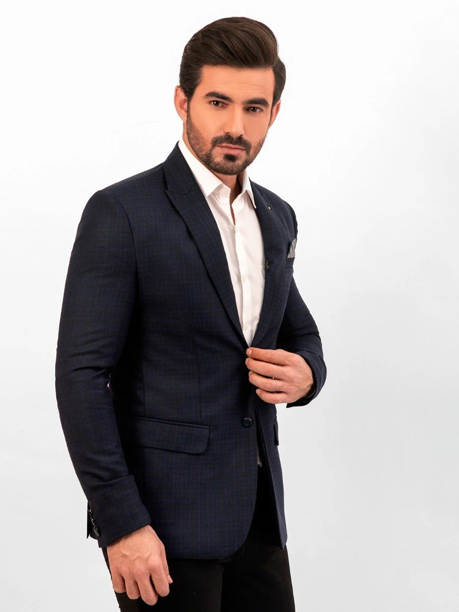 Men's Blue Blazer - EMTB20-6721 - Image 2