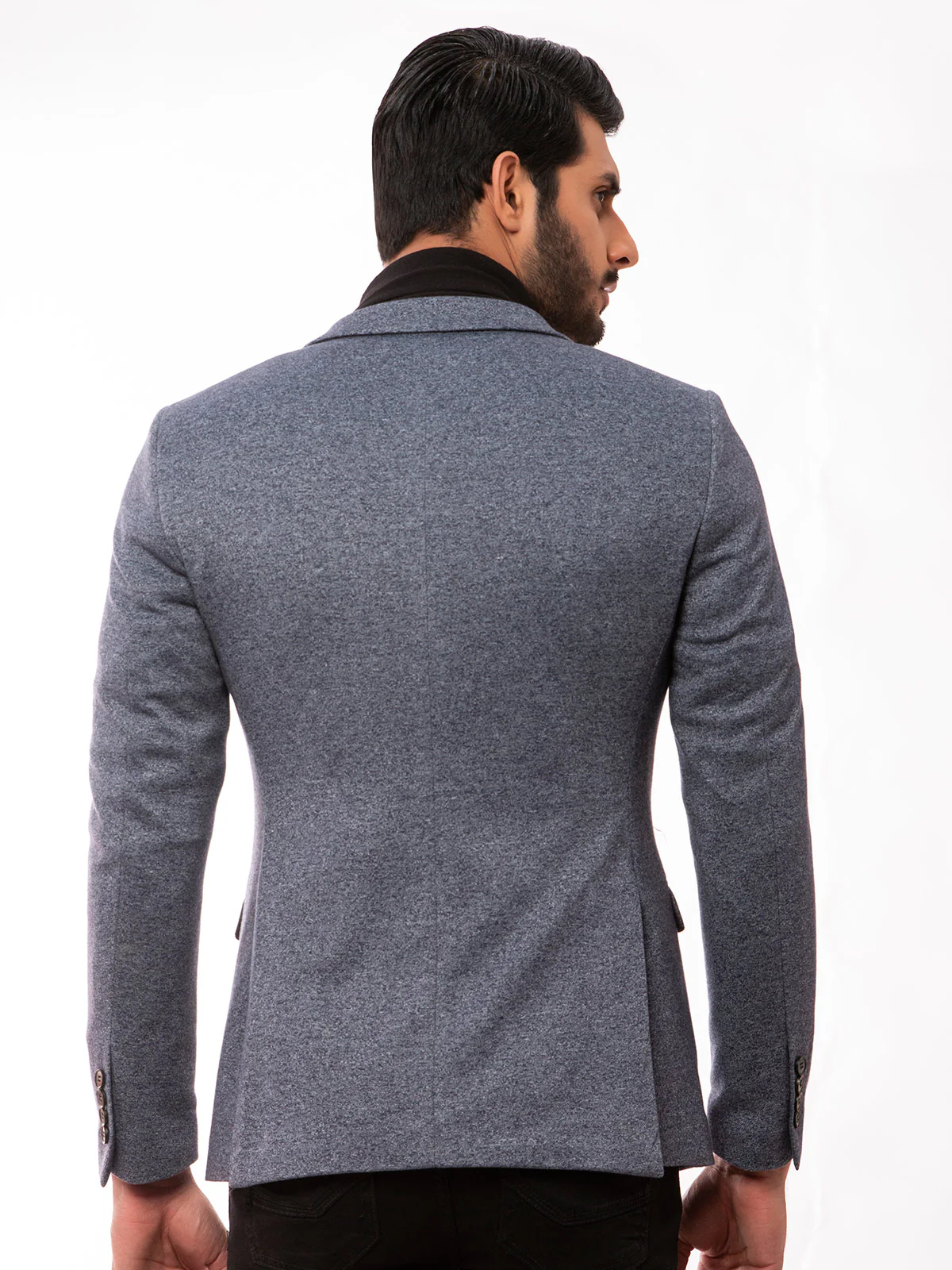 Men's Mid Blue Blazer - EMTB20-8138 - Image 4