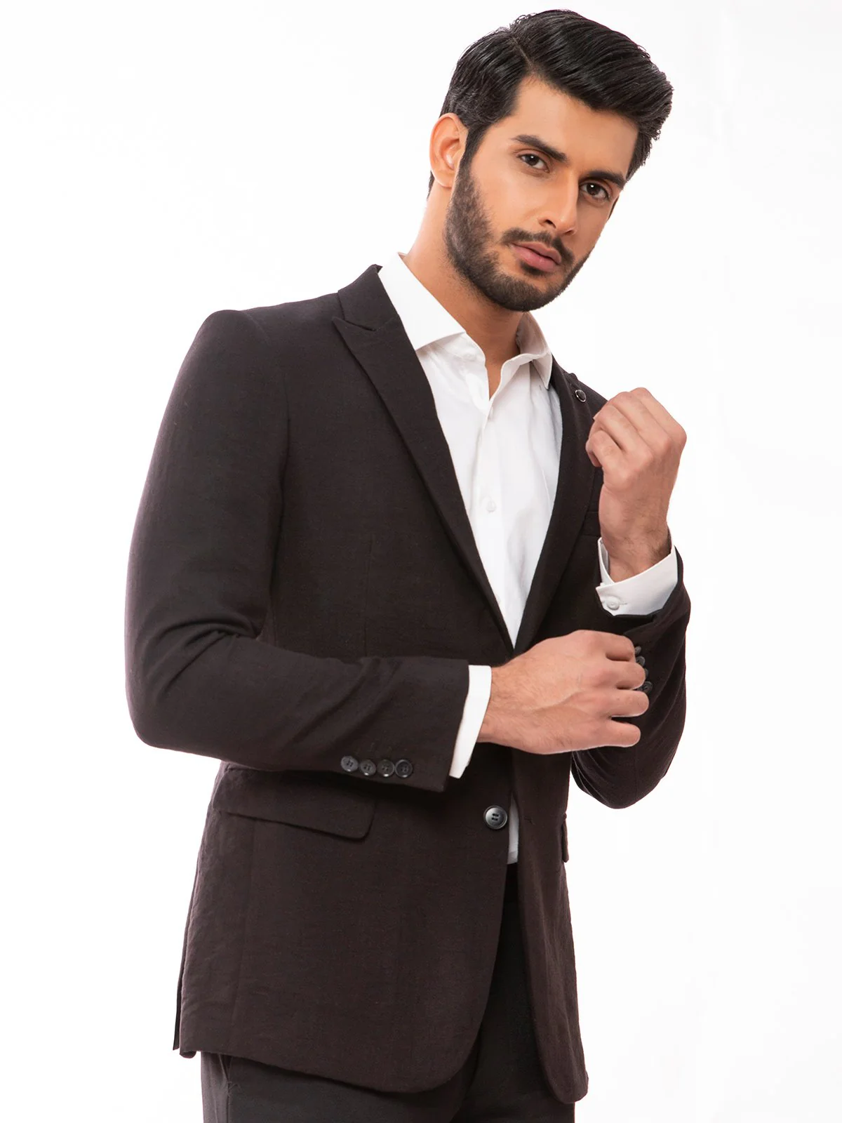 Men's Black Blazer - EMTB20-8141 - Image 2
