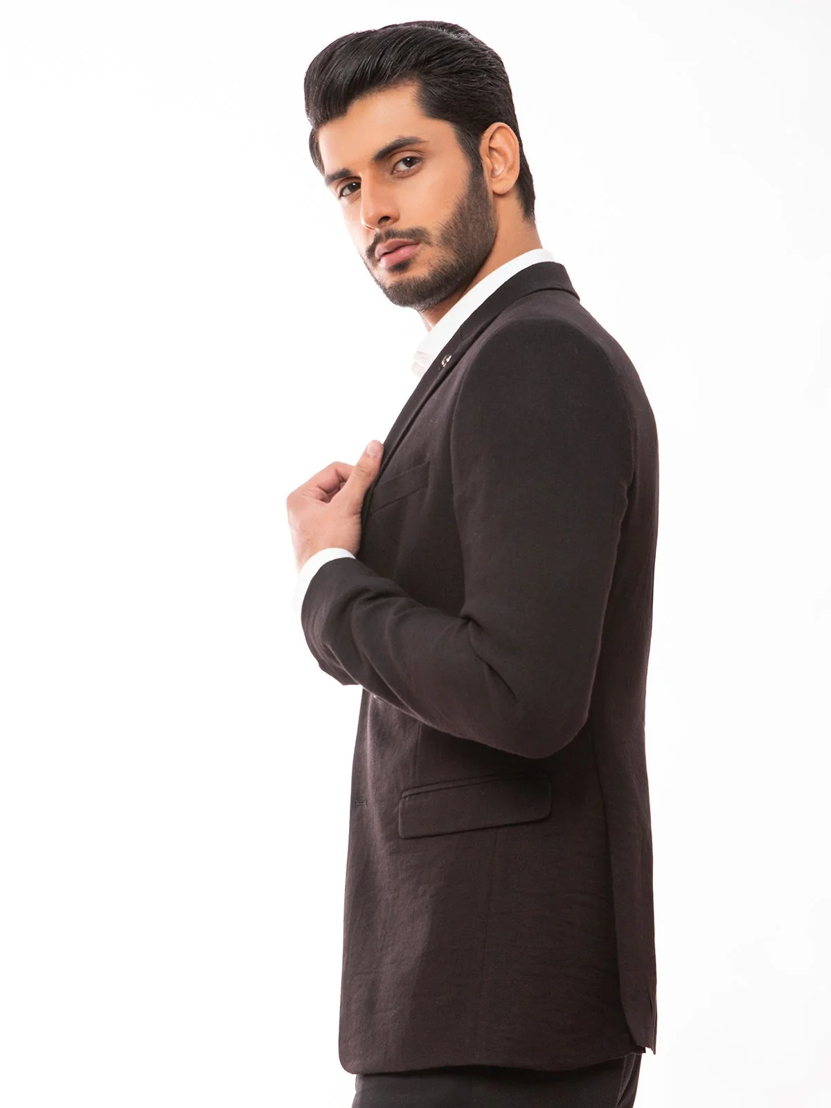 Men's Black Blazer - EMTB20-8141 - Image 3