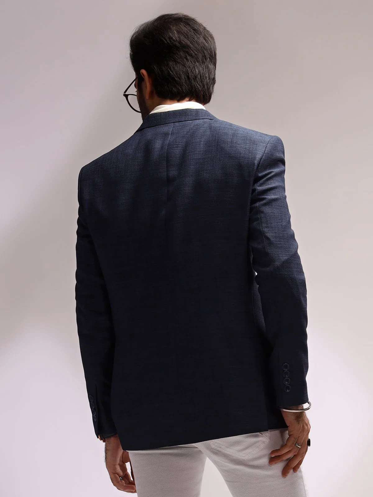 Men's Navy Blazer - EMTB20-8155 - Image 4