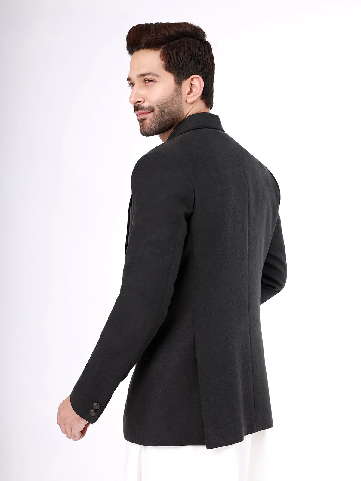 Men's Black Blazer - EMTB21-6724 - Image 4