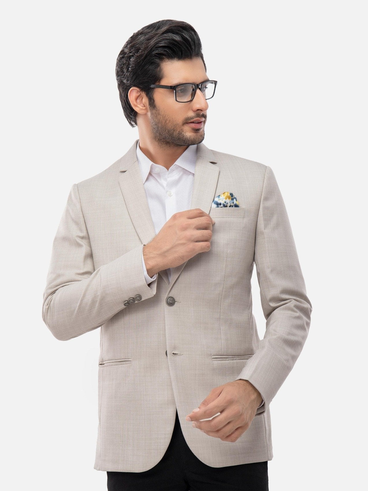 Men's Ash Grey Blazer - EMTB21-6728 - Image 2