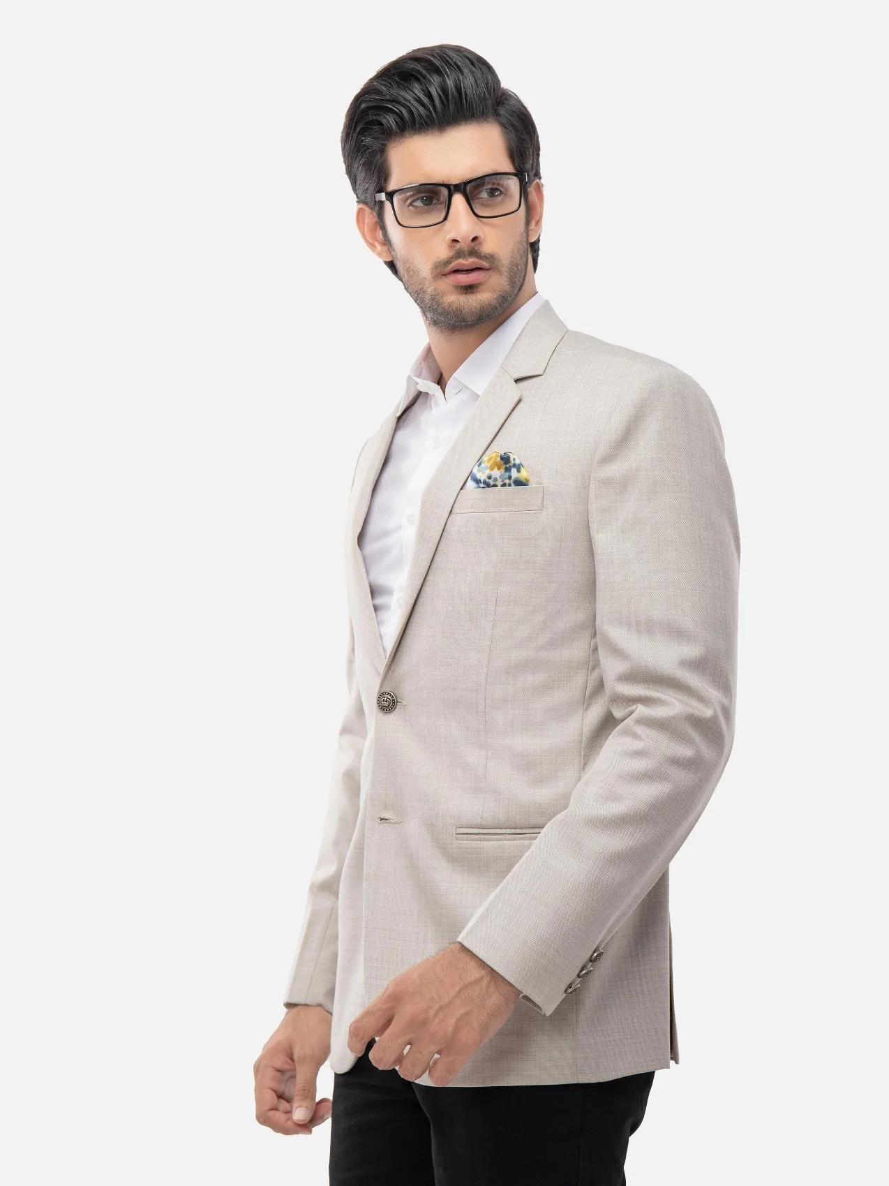 Men's Ash Grey Blazer - EMTB21-6728 - Image 3