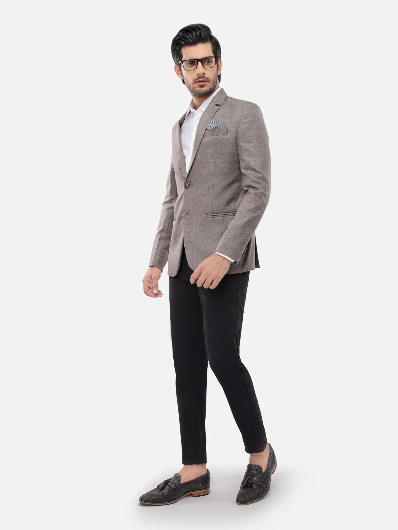 Men's Grey Blazer - EMTB21-6729 - Image 3