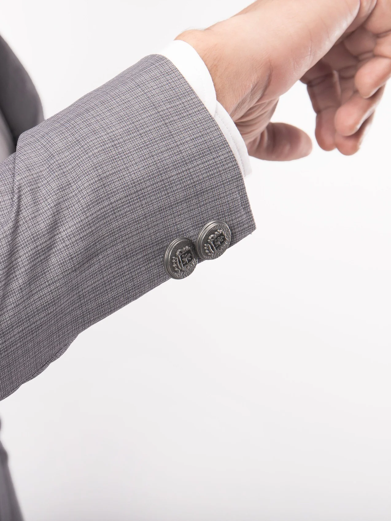 Men's Steel Grey Blazer - EMTB21-6731 - Image 4