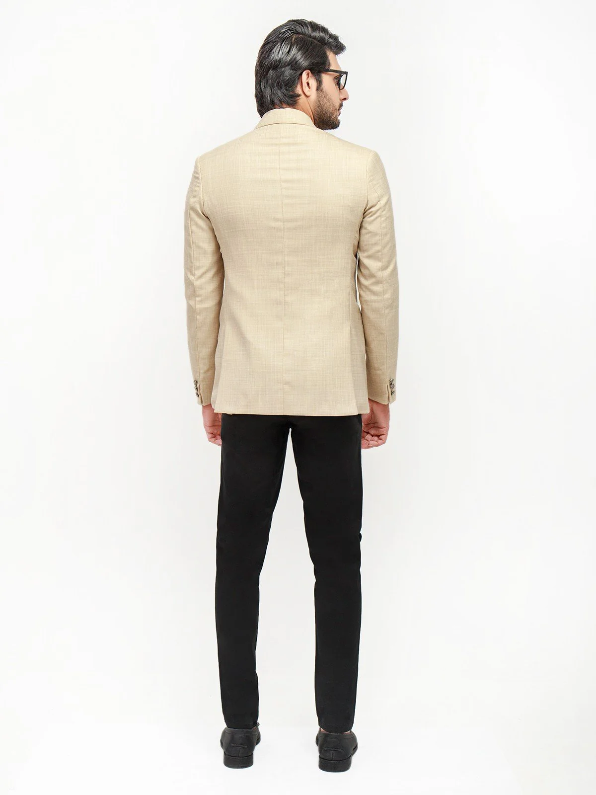 Men's Dark Cream Blazer - EMTB21-6736 - Image 4