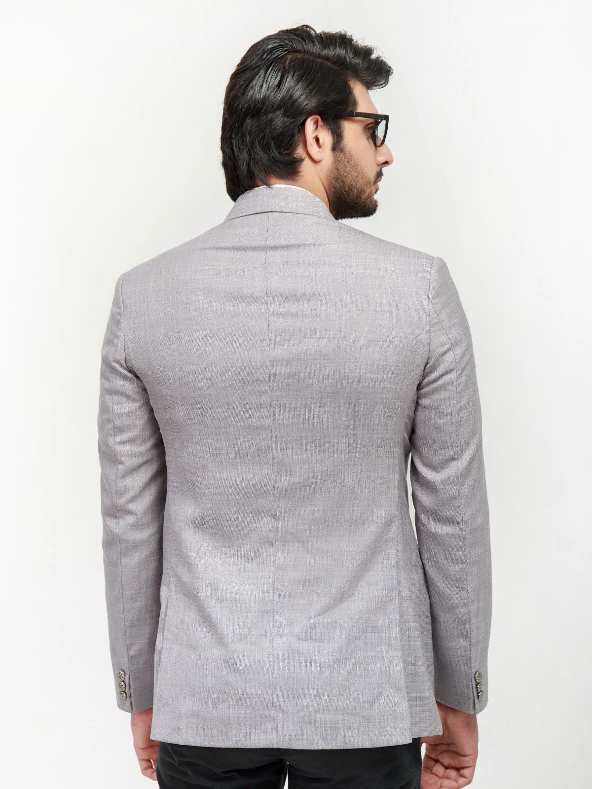 Men's Light Grey Blazer - EMTB21-6738 - Image 4