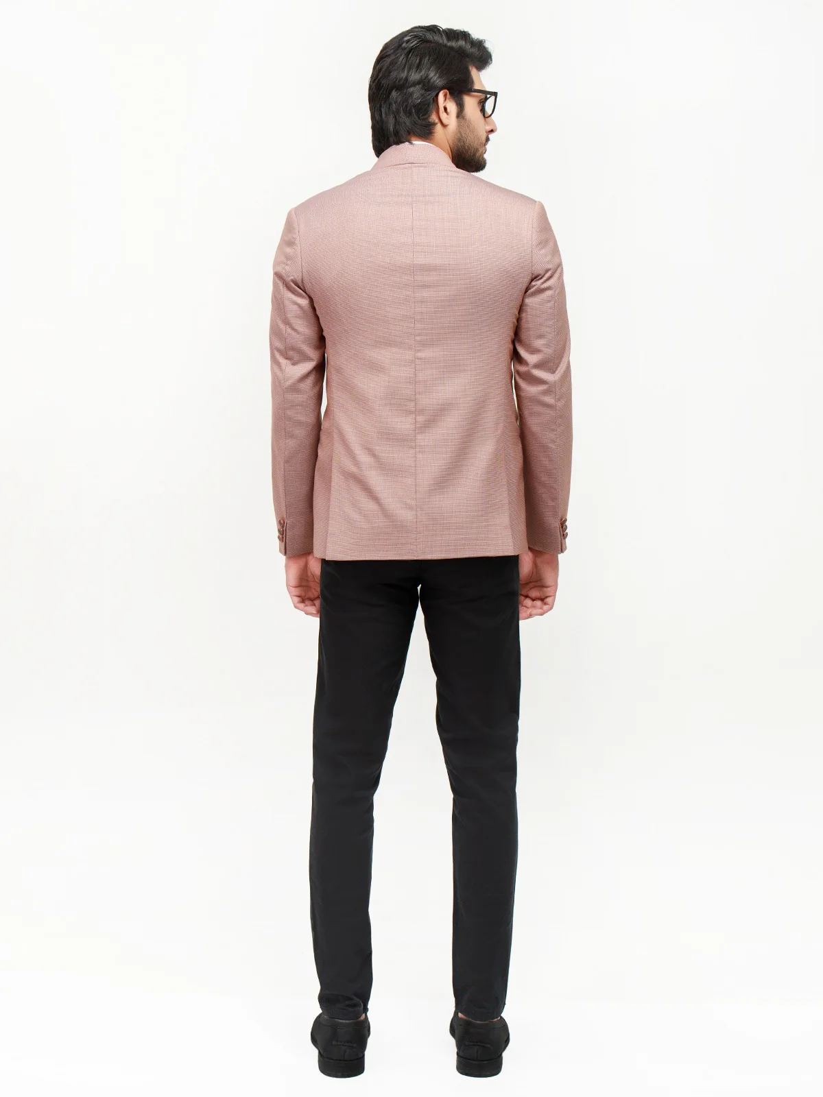 Men's Dusty Rose Blazer - EMTB21-6739 - Image 4