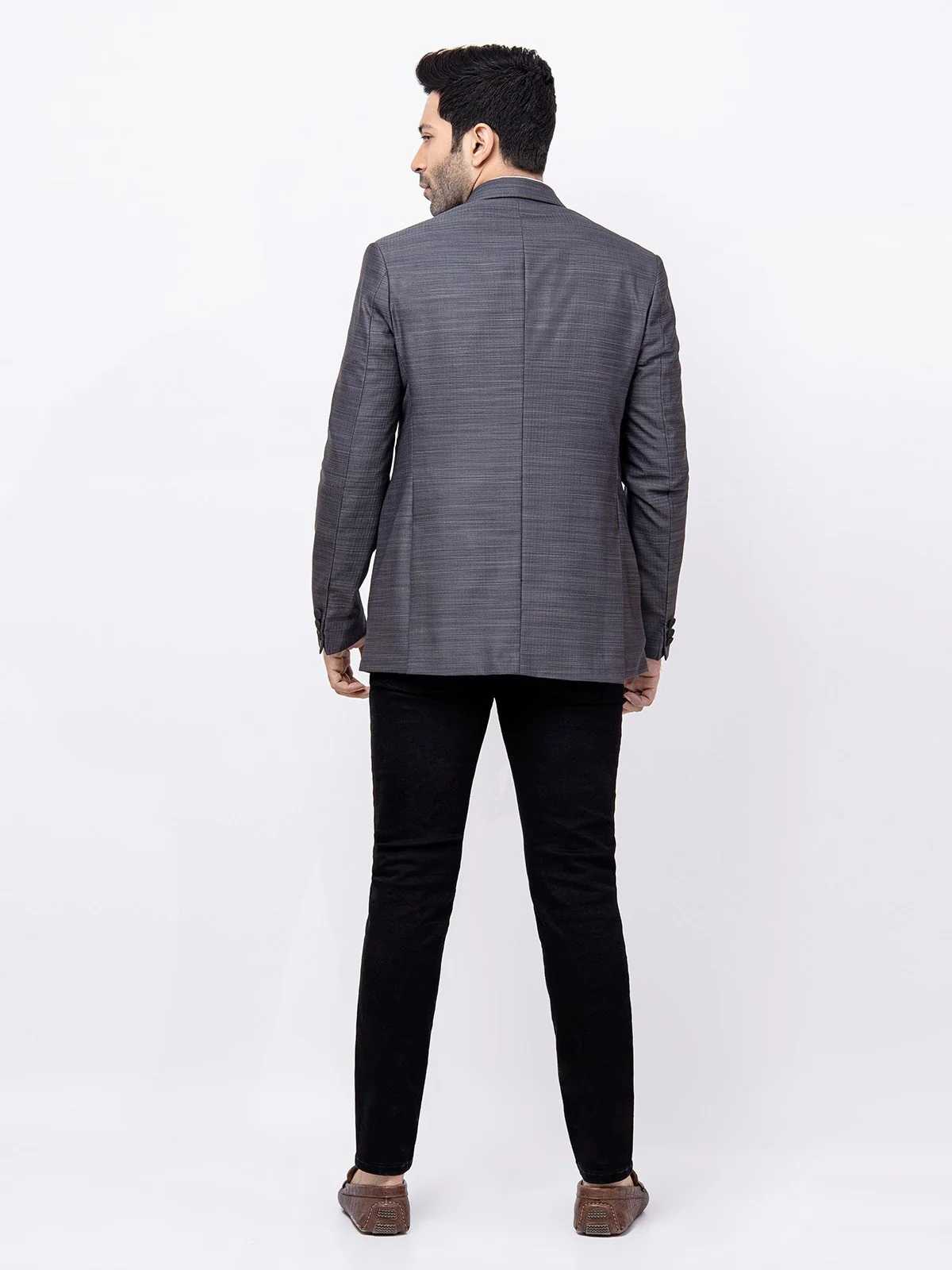Men's Grey Blazer - EMTB21-6741 - Image 5