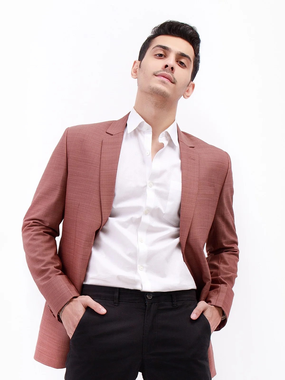 Men's Rustic Brown Blazer - EMTB21-6746 - Image 3