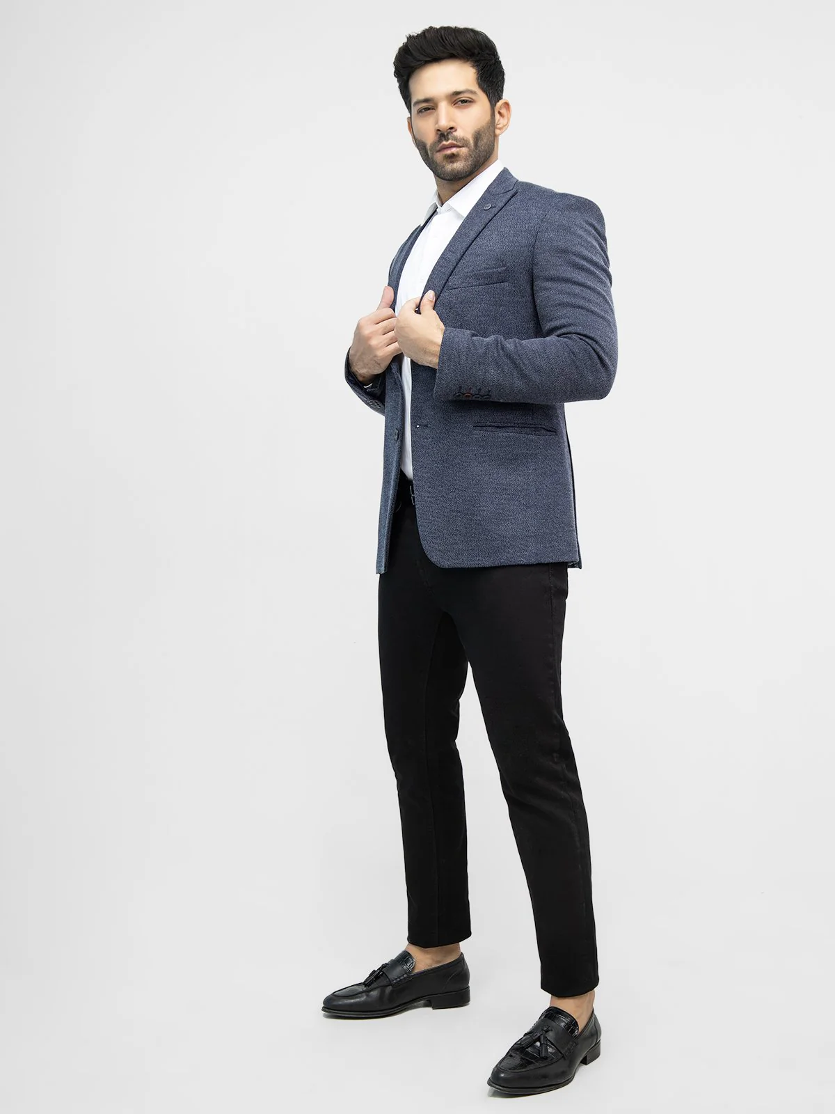 Men's Navy Blazer - EMTB21-8165 - Image 2