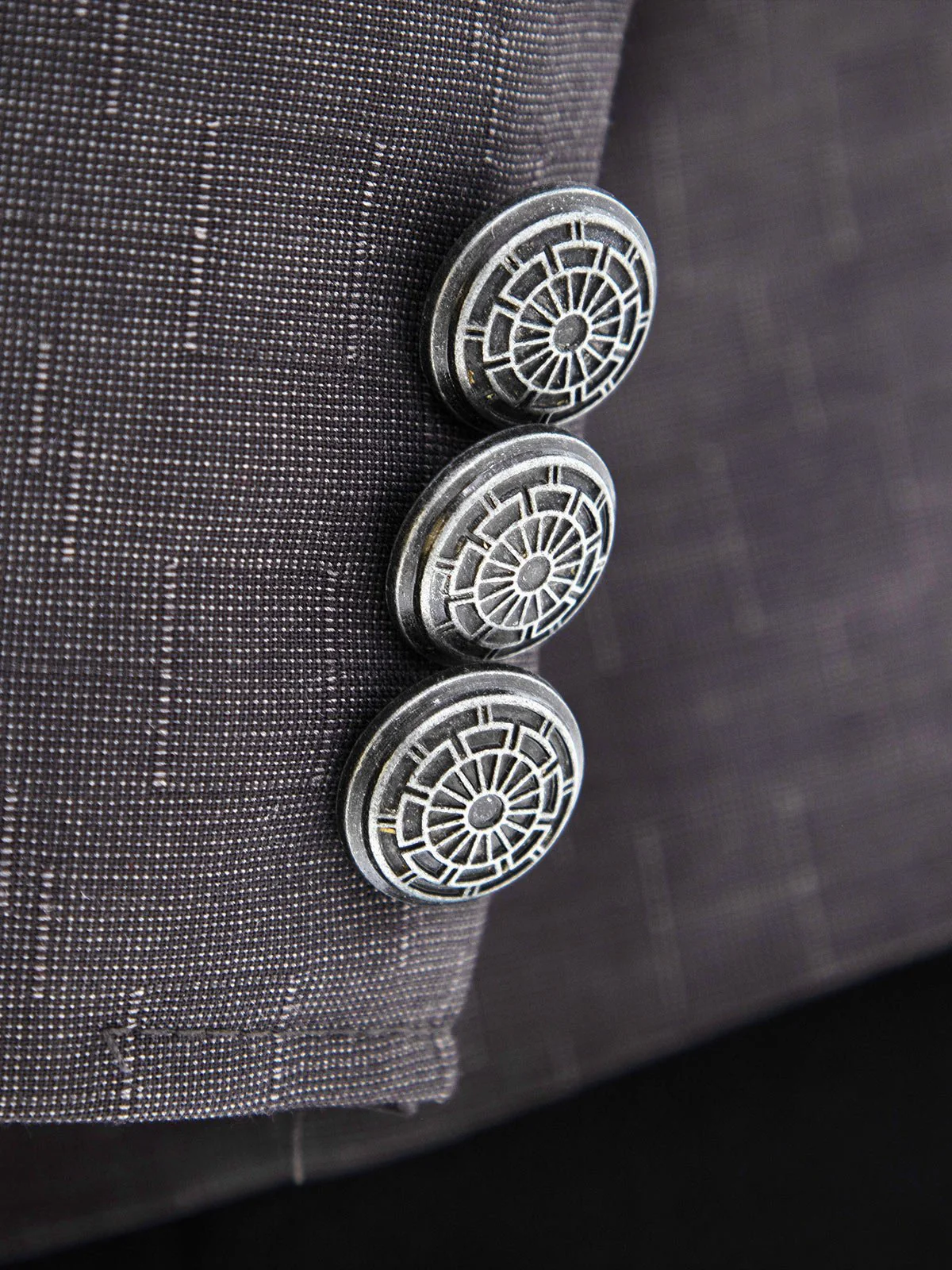 Men's Charcoal Blazer - EMTB22-6750 - Image 4
