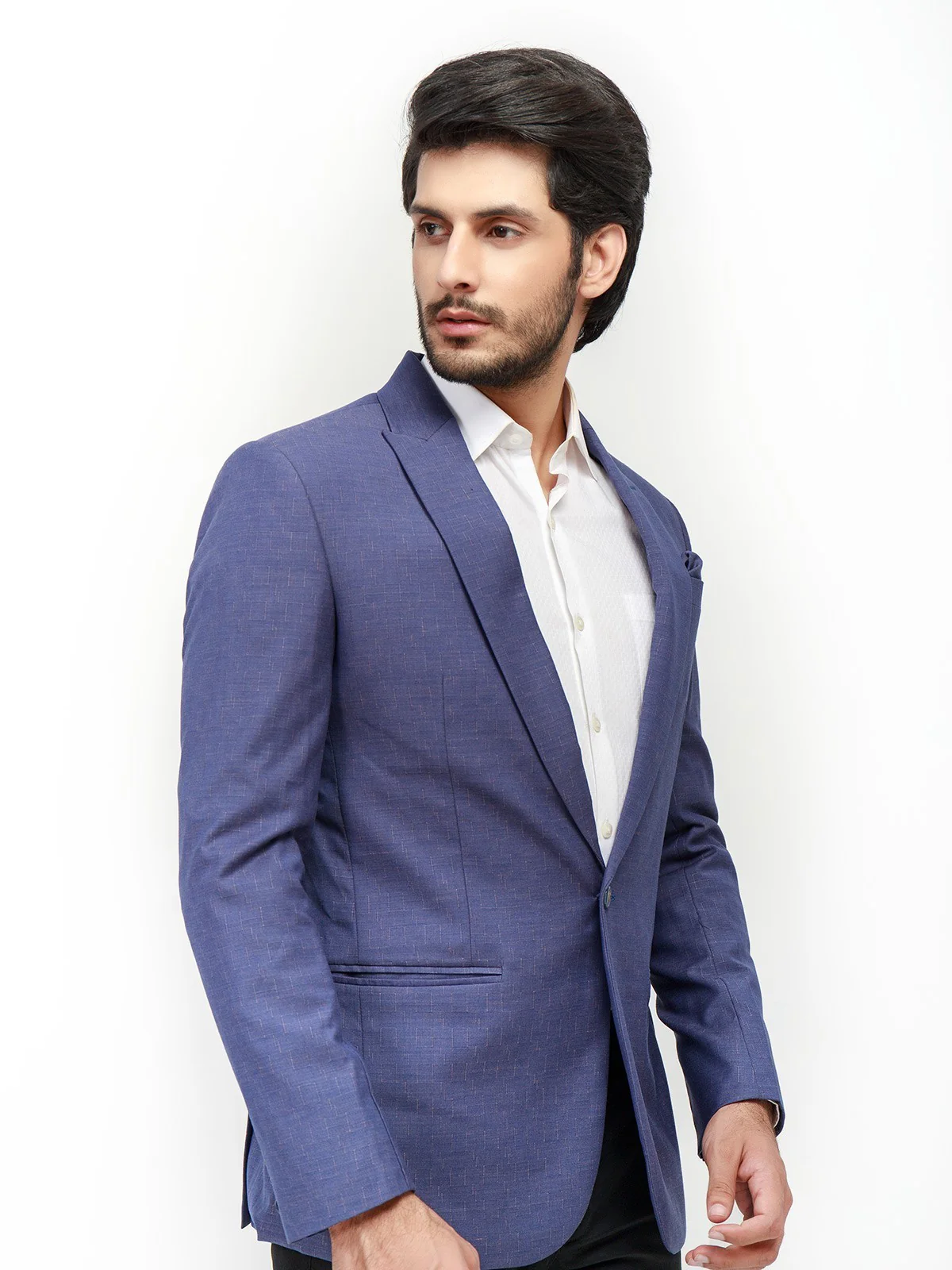 Men's Blue Blazer - EMTB22-6760 - Image 4