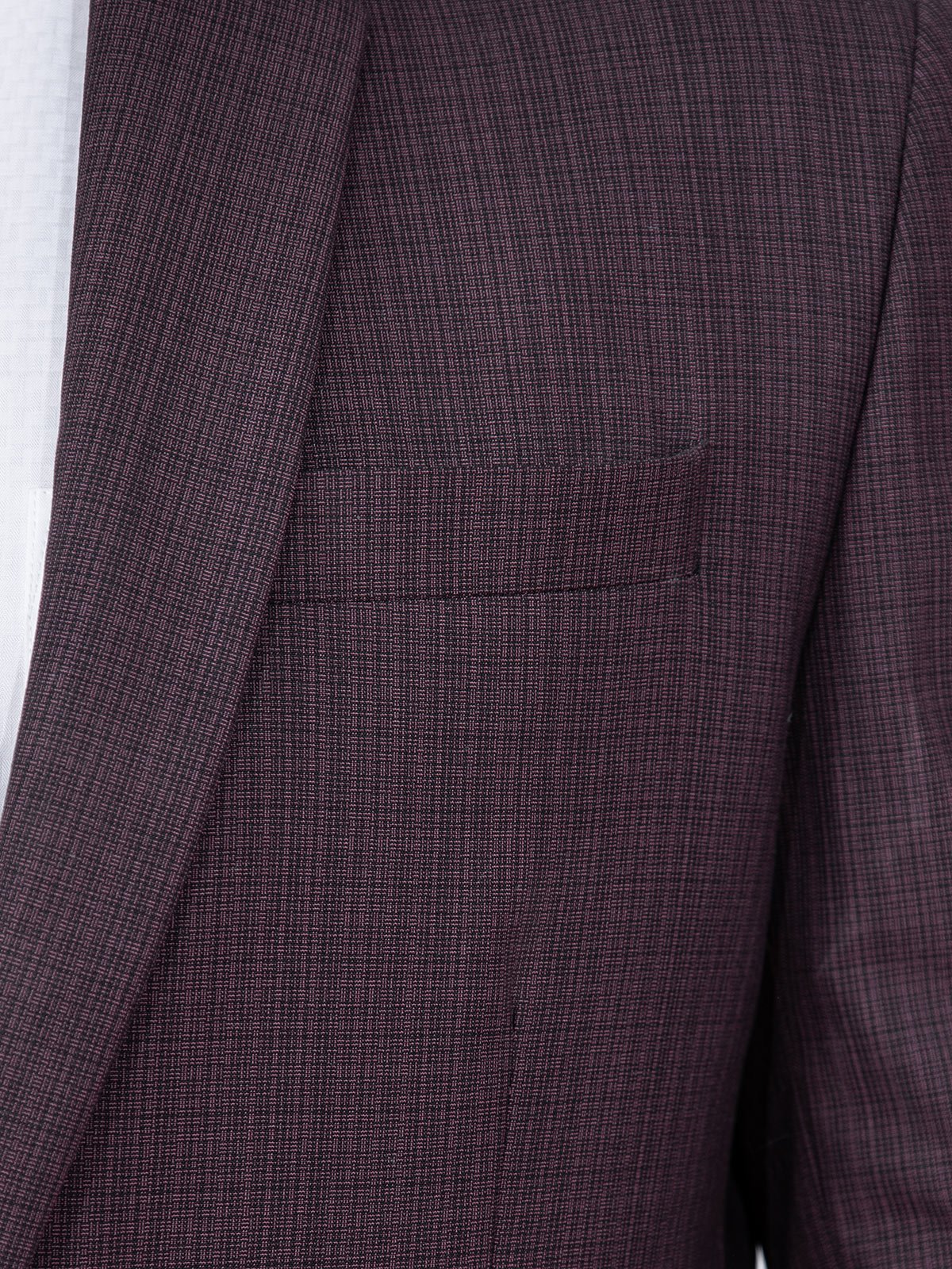 Men's Burgundy Blazer - EMTB22-6768 - Image 4
