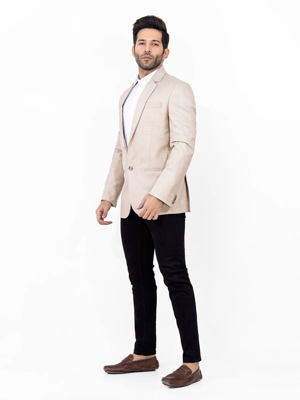Men's Fawn Blazer - EMTB22-6769 - Image 2
