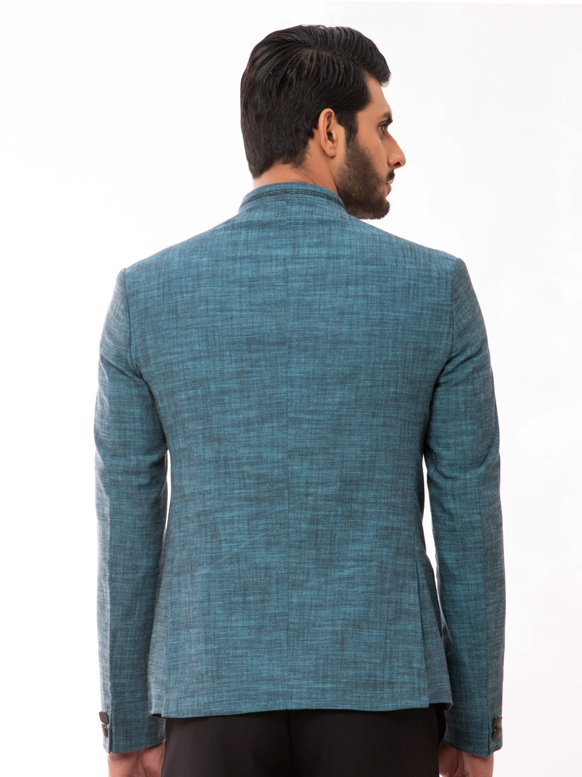 Men's Turquoise Blazer Ceremonial - EMTBP19-003 - Image 4