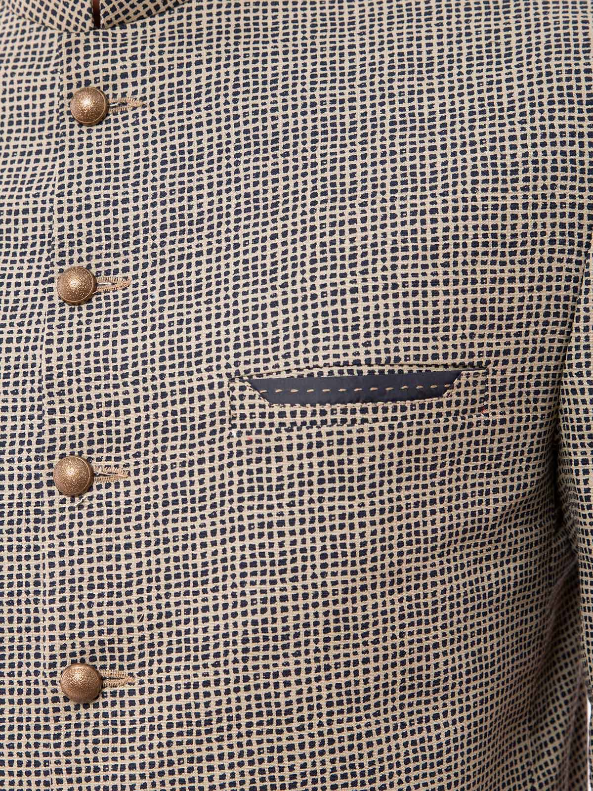Men's Beige Blazer Ceremonial - EMTBP19-005 - Image 2