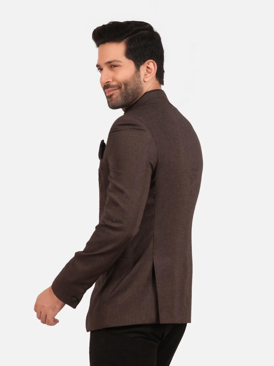 Men's Charcoal Blazer Ceremonial - EMTBP20-008 - Image 5