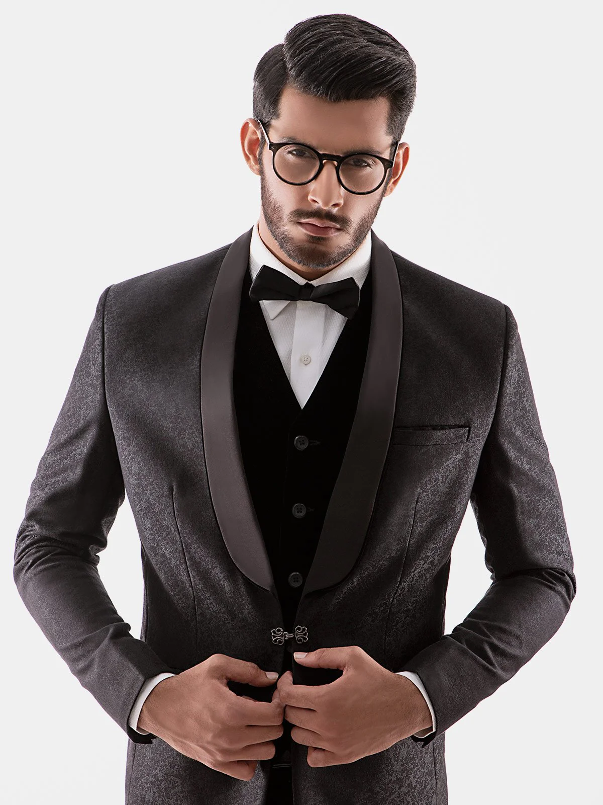 Men's Black Coat Pant - EMTCPC19-6677 - Image 3