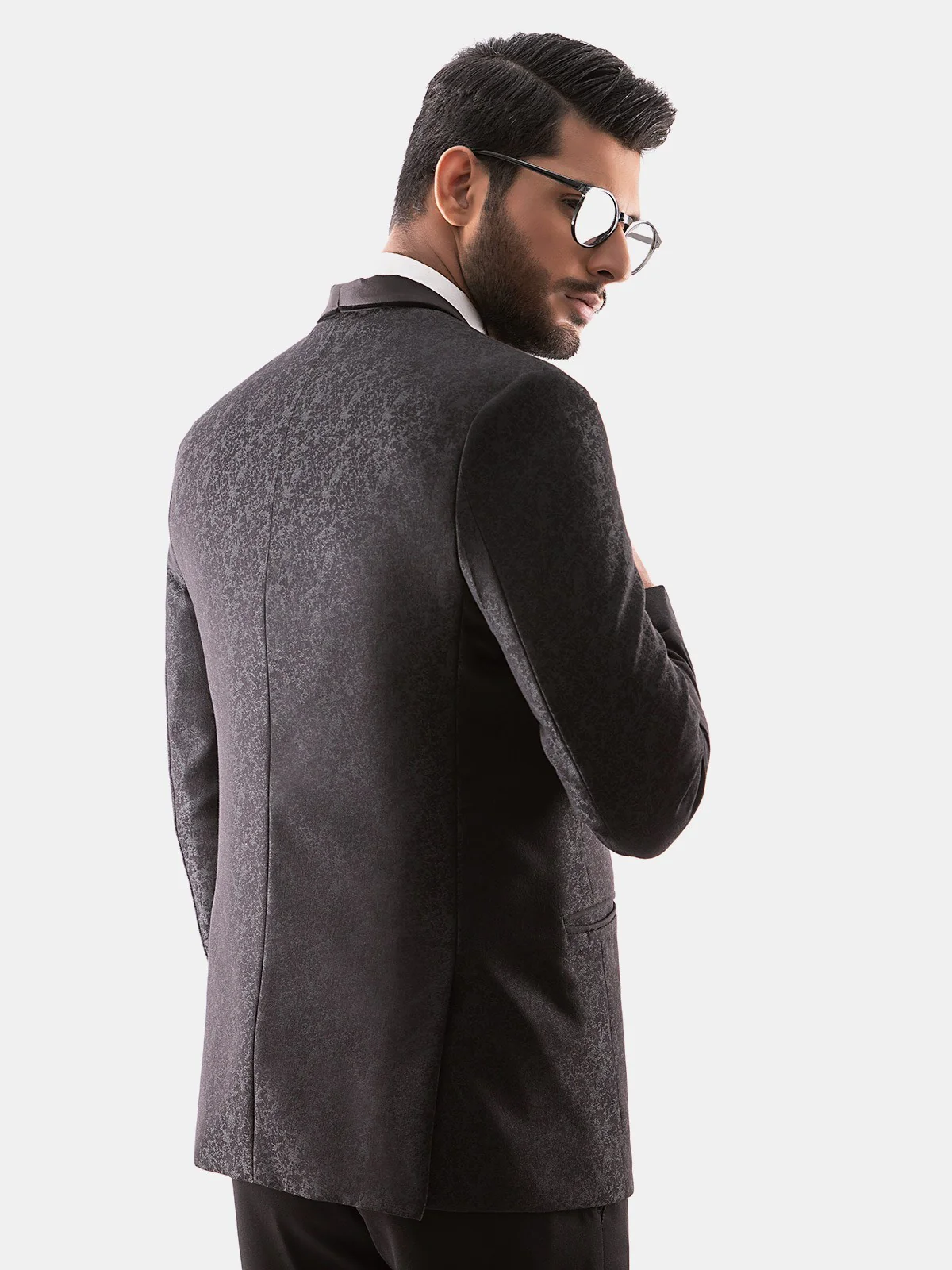 Men's Black Coat Pant - EMTCPC19-6677 - Image 6