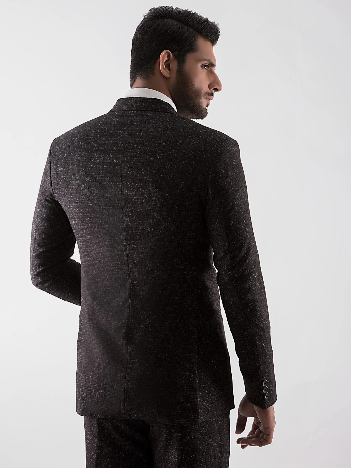 Men's Charcoal Coat Pant - EMTCPC19-6681 - Image 4