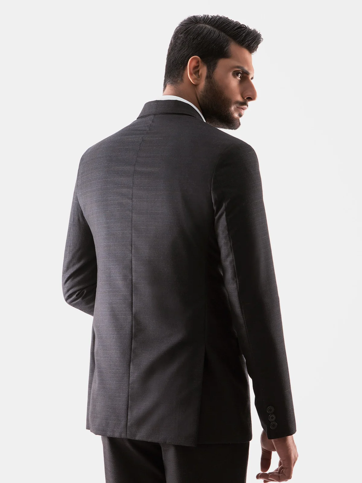 Men's Charcoal Coat Pant - EMTCPC19-6701 - Image 5