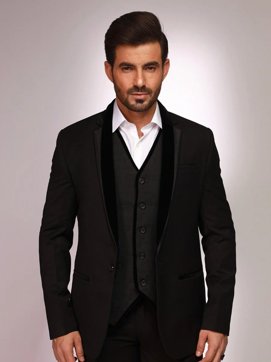 Men's Black Coat Pant - EMTCPC20-6697 - Image 2