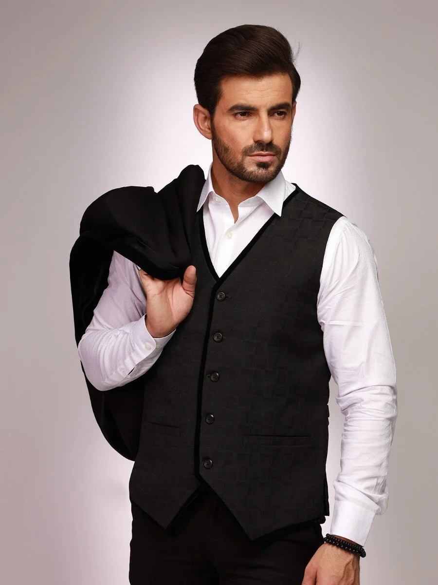 Men's Black Coat Pant - EMTCPC20-6697 - Image 4