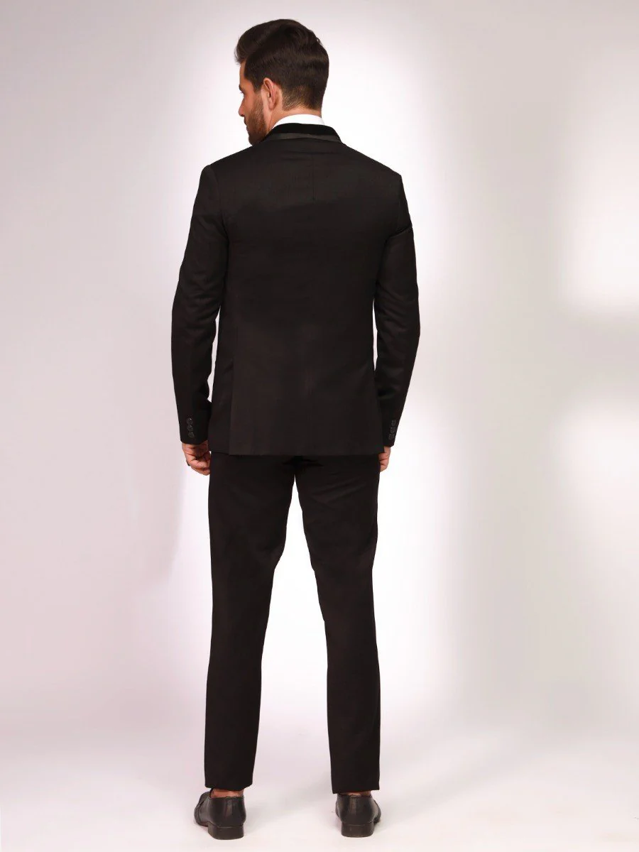 Men's Black Coat Pant - EMTCPC20-6697 - Image 5