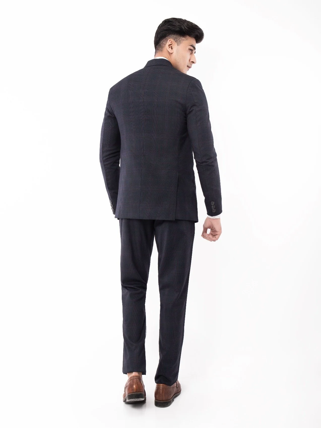 Men's Navy Blue Coat Pant - EMTCPC21-6716 - Image 3