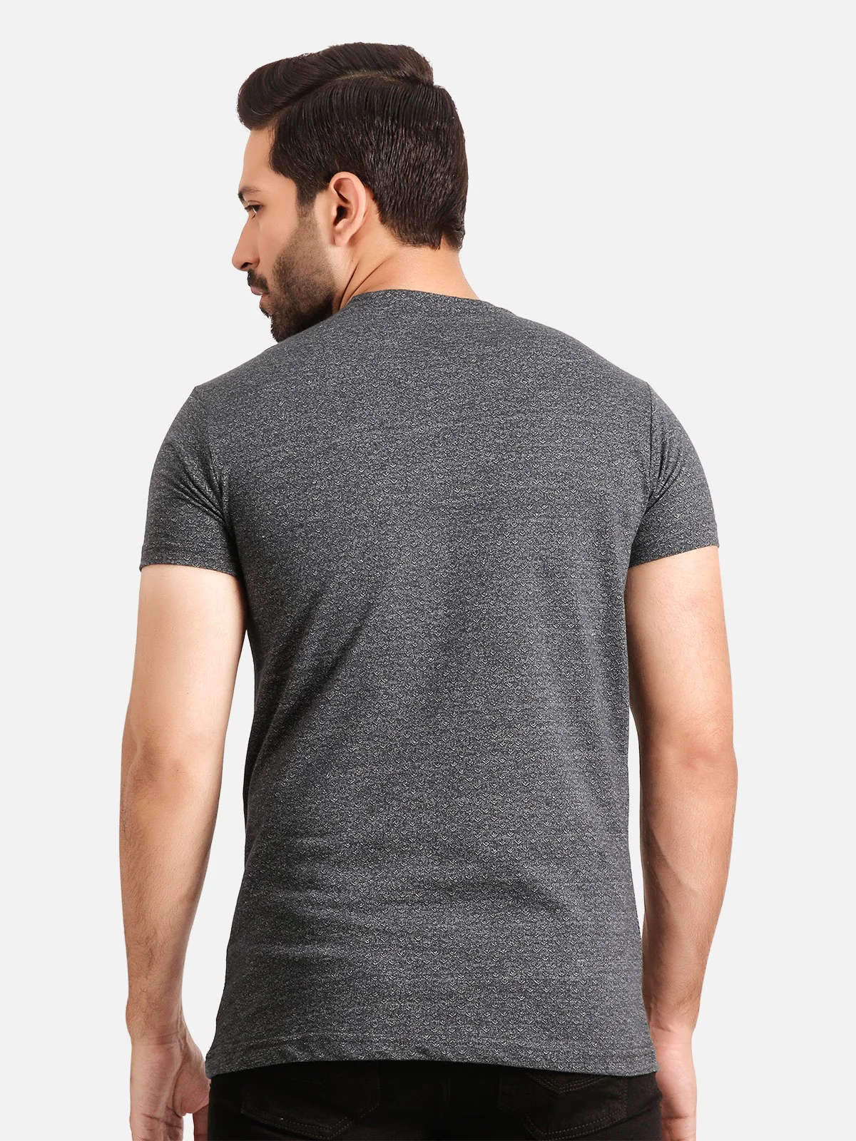 Men's Teal Green Graphic Tee - EMTGT20-006 - Image 3