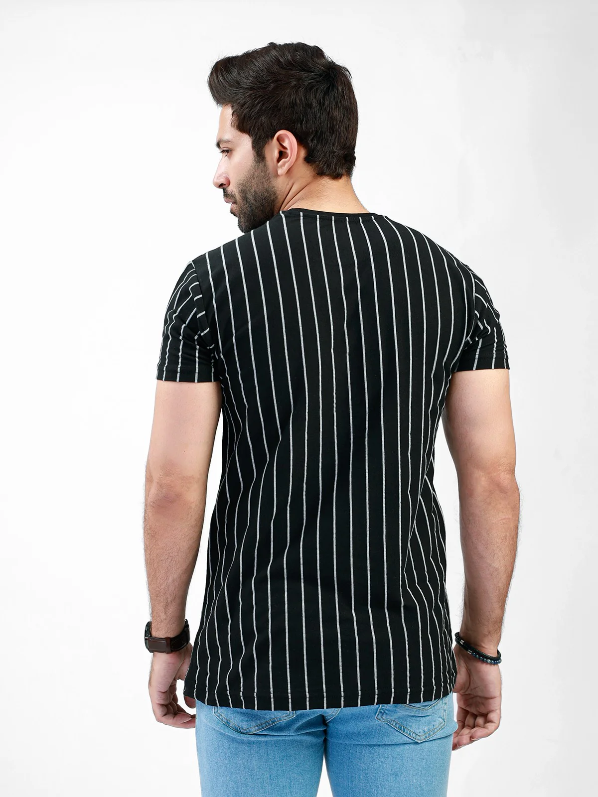 Men's Black Graphic Tee - EMTGT20-010 - Image 2