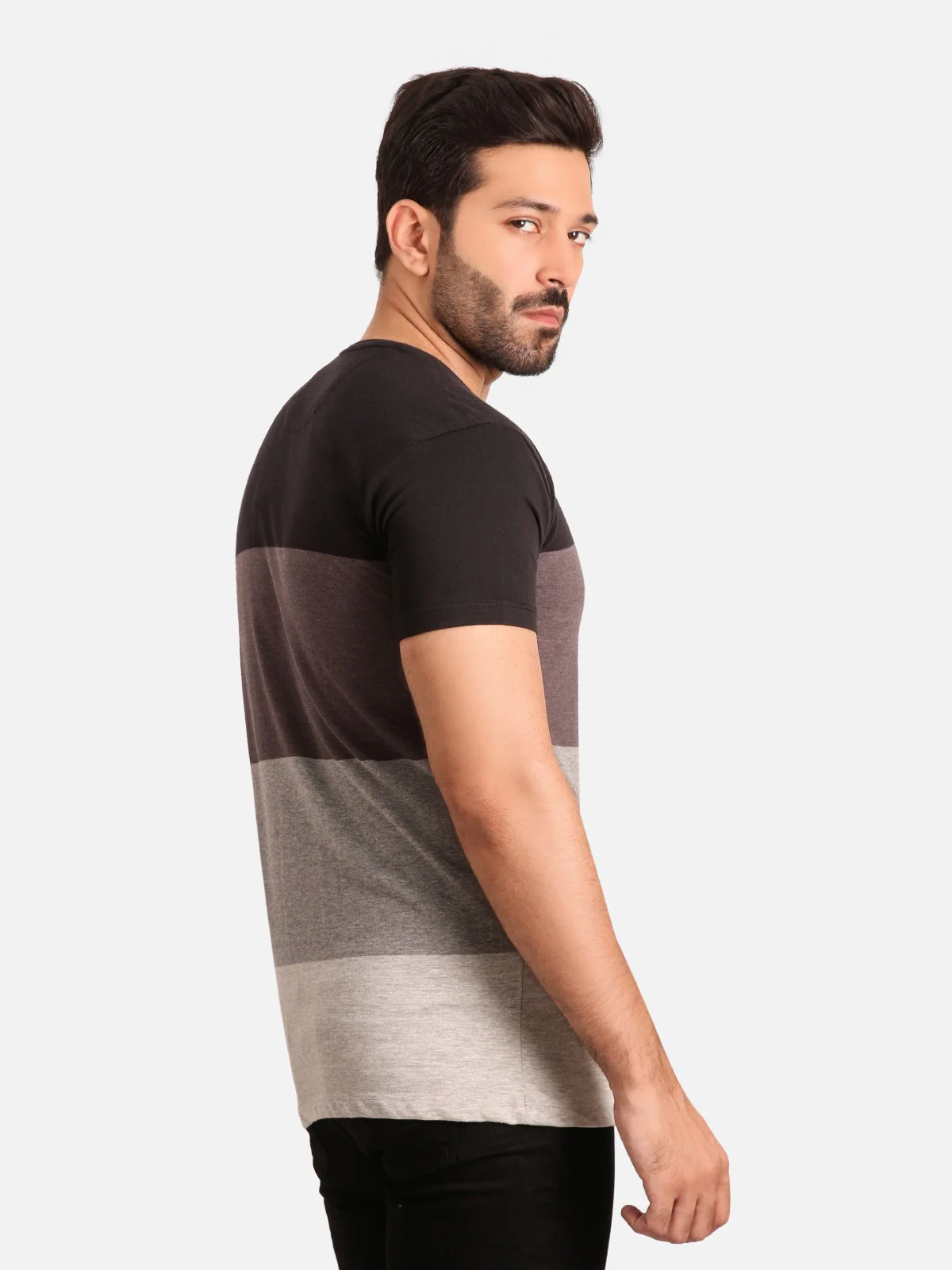Men's Grey Graphic Tee - EMTGT20-011 - Image 3
