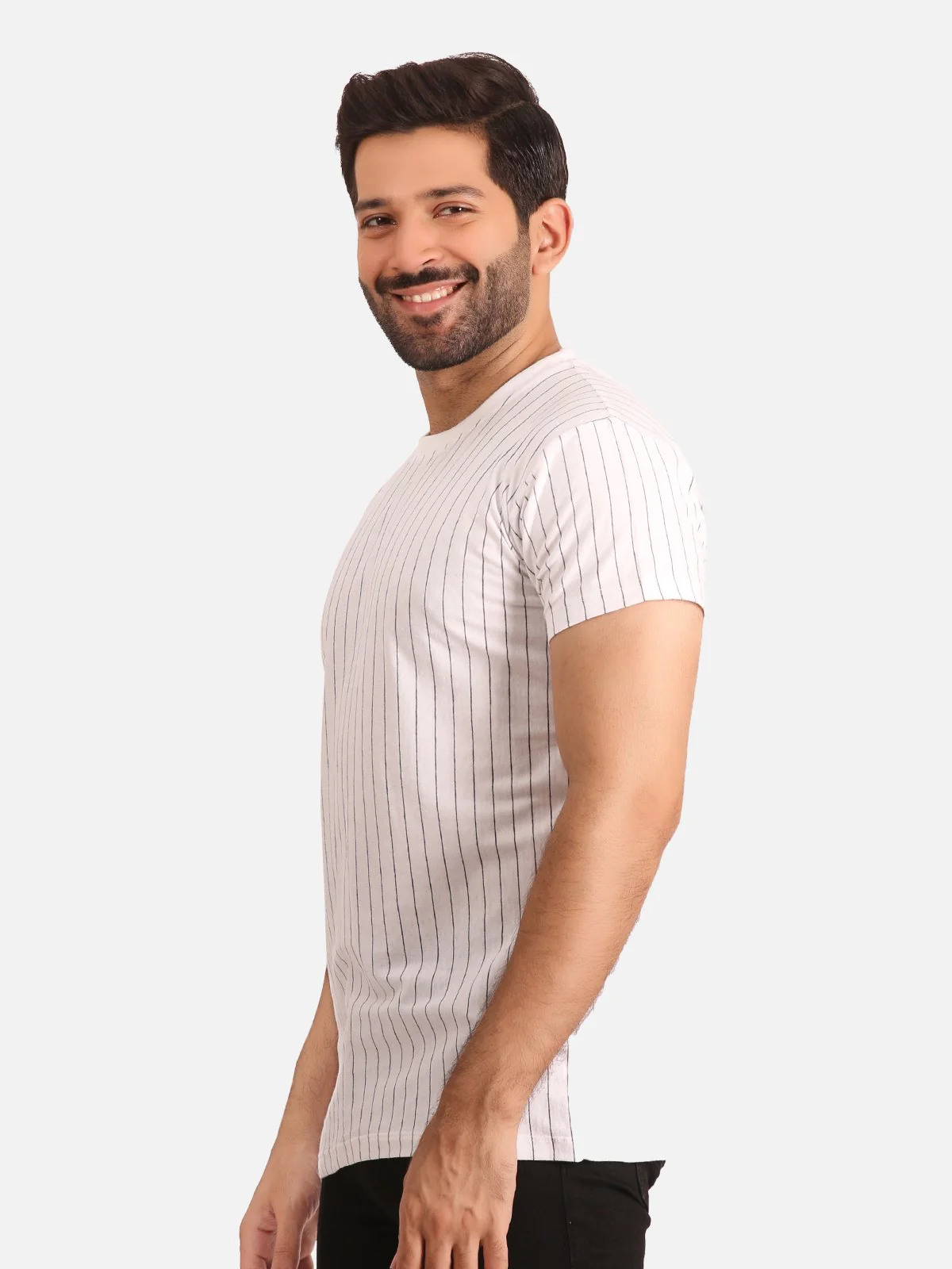 Men's White Graphic Tee - EMTGT20-014 - Image 2