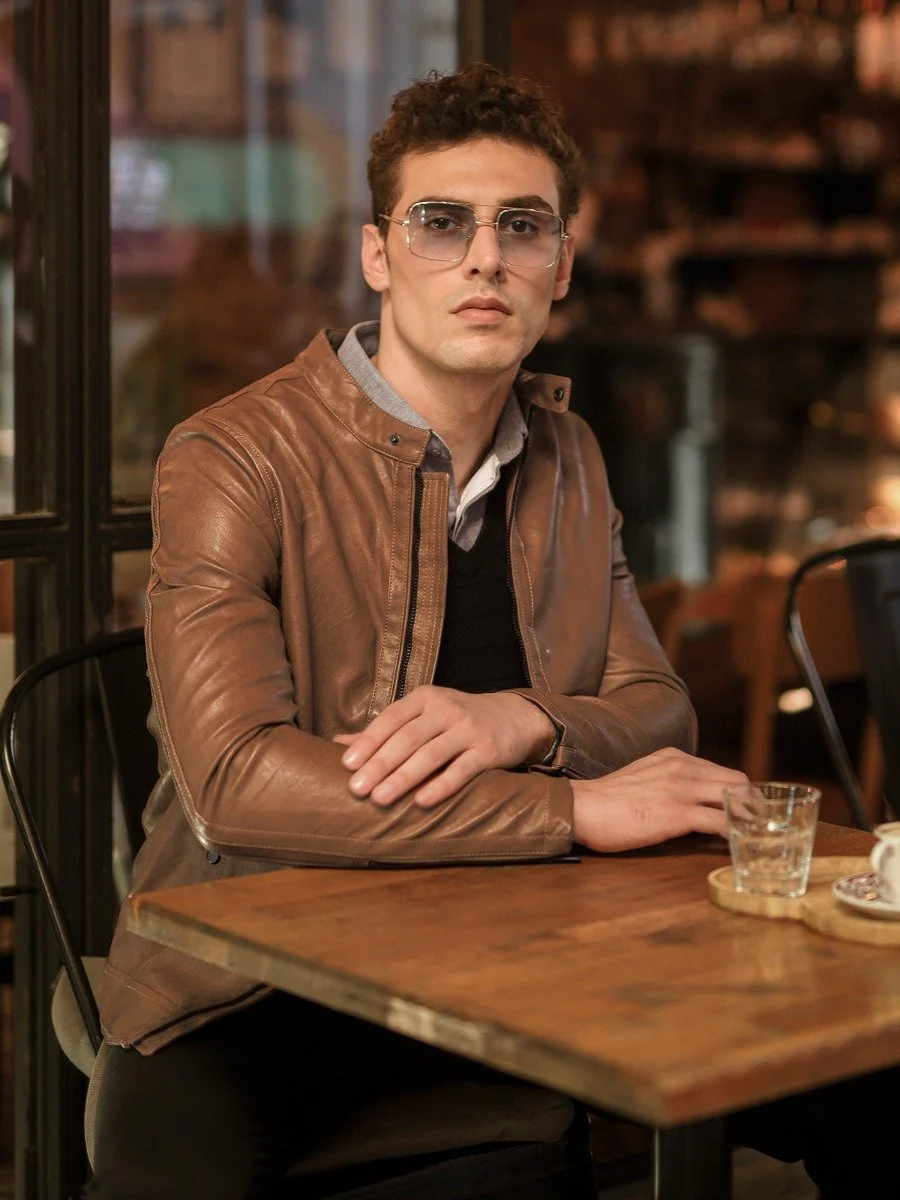 Men's Brown Jacket - EMTJ20-001 - Image 2