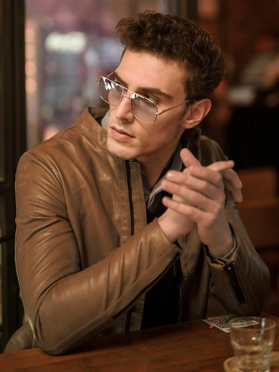 Men's Brown Jacket - EMTJ20-001 - Image 3