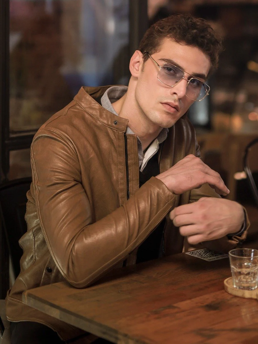 Men's Brown Jacket - EMTJ20-001 - Image 4