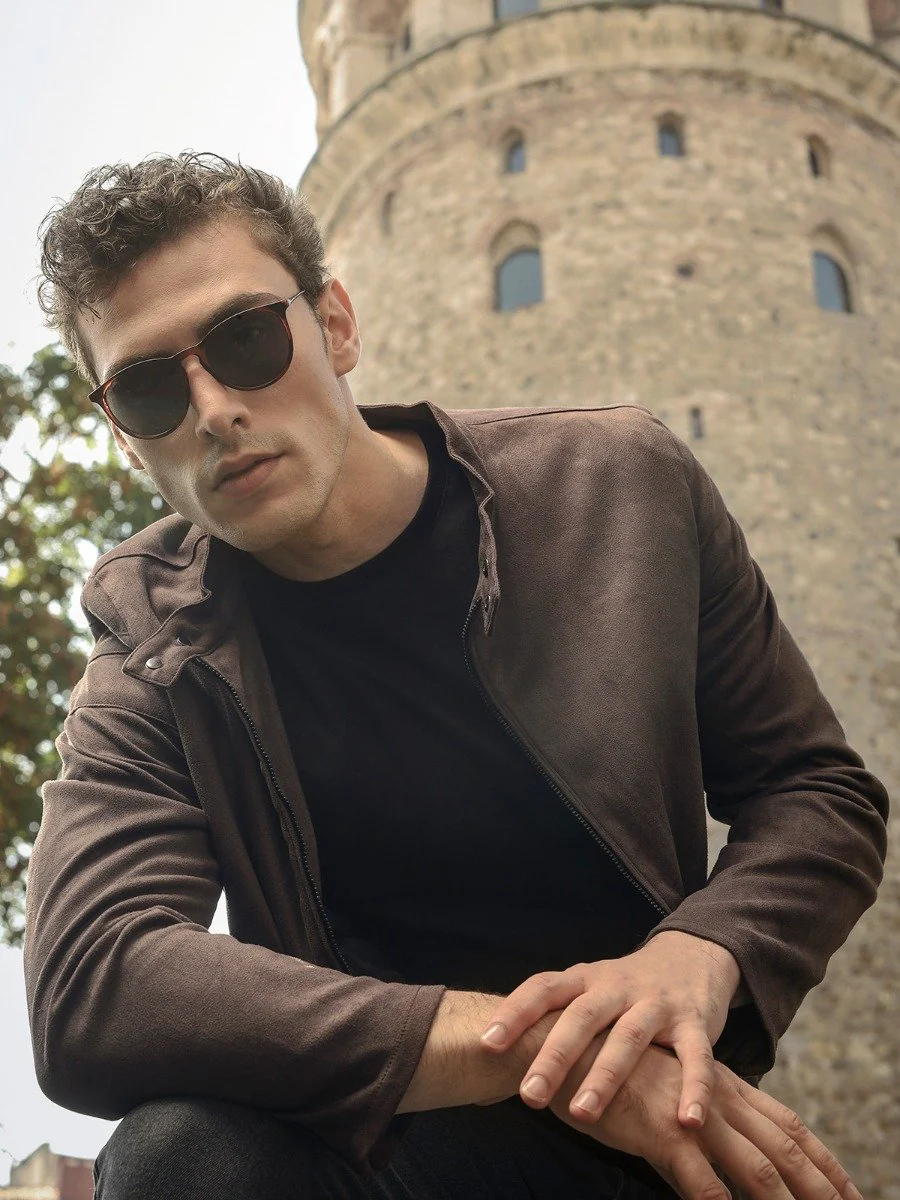 Men's Dark Brown Jacket - EMTJ20-002 - Image 3