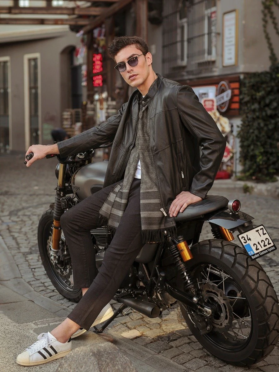 Men's Black Jacket - EMTJ20-003 - Image 3
