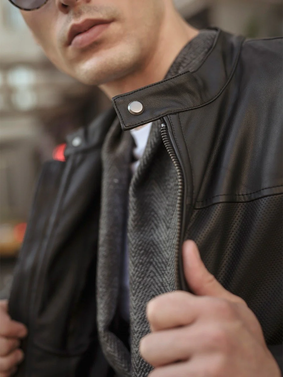 Men's Black Jacket - EMTJ20-003 - Image 4